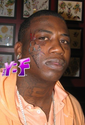 gucci new tattoo on face. Gucci Mane#39;s New Tattoo